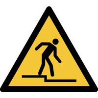 Pictogram Waarschuwing: afstap