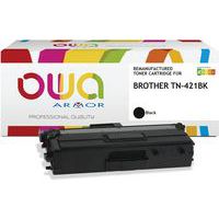 Toner refurbished BROTHER TN-421BK - OWA