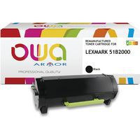 Toner refurbished LEXMARK 51B2000 - OWA