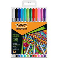 Schrijfstift Intensity, metalen behuizing, assorti - BIC