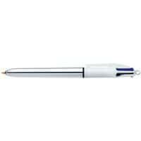 Balpen 4 kleuren, intrekbaar Bic Shine