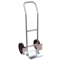 Steekwagen aluminium - Rubberbanden - Draagvermogen 200 kg