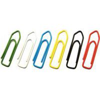 Gekleurde paperclip - 28 mm