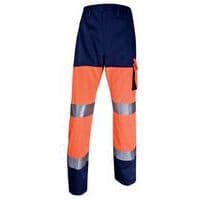 Werkbroek met hoge zichtbaarheid - Oranje