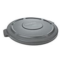 Plat deksel voor ronde container Brute 38 l. - Rubbermaid