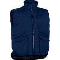 Bodywarmer polyester/katoen met Veel Zakken Sierra