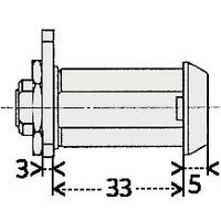 Behuizing lengte 33 mm