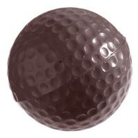 Vorm voor bonbons in golfbal