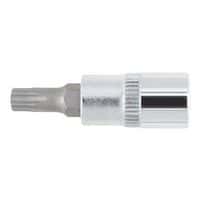 Dopsleutelschroevendraaier met boring 1/4 Torx R4246 - GedoreRed