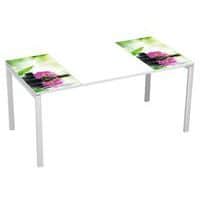 Recht bureau 160x80 cm met blad Décor Easy Office - Manutan Expert