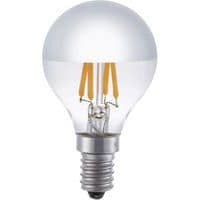 Bolle ledlamp met spiegelkop G45 E14 en E27 4 W dimbaar - SPL