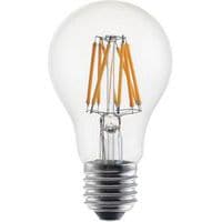 Ledlamp filament E27 A60 GLS 6 W met regelbare temperatuur - SPL