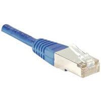 Netwerkkabel RJ45 CAT 5e F/UTP blauw 20 m