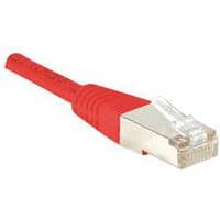 Netwerkkabel RJ45 CAT 5e F/UTP rood 0.5 m