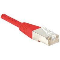 Netwerkkabel RJ45 CAT 5e F/UTP rood 10 m