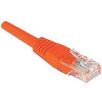 Netwerkkabel RJ45 CAT 5e U/UTP rood 0.5 m