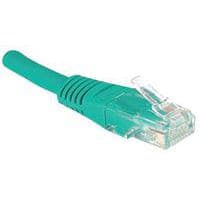 Netwerkkabel RJ45 CAT 5e U/UTP groen 0.5 m