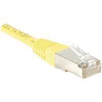 Netwerkkabel RJ45 CAT 6 F/UTP geel 1 m