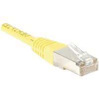 Netwerkkabel RJ45 CAT 6 F/UTP geel 5 m