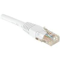 Netwerkkabel RJ45 CAT 6 U/UTP wit 20 m