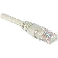 Netwerkkabel RJ45 CAT 6 U/UTP grijs 0.5 m