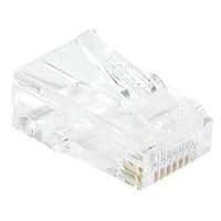 Connector RJ45 8P8C CAT6 UTP MET INSERT SET VAN 10