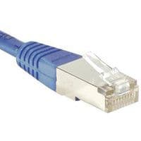 Netwerkkabel RJ45 CAT 5E F/UTP blauw 0.7 m