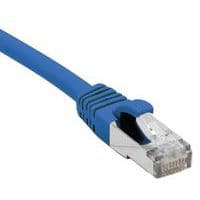 Netwerkkabel RJ45 CAT 5E F/UTP SNG blauw 0.5 m