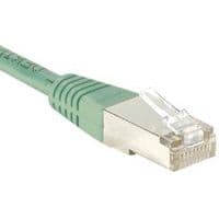 Netwerkkabel RJ45 CAT 5E F/UTP groen 0.7 m