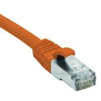 Netwerkkabel RJ45 CAT 6 F/UTP LSOH SNG oranje 0.3 m