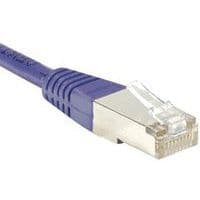 Netwerkkabel RJ45 CAT 6 F/UTP paars 25 m