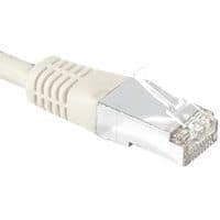 Netwerkkabel RJ45 CAT 6 S/FTP grijs 0.5 M