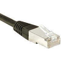 Netwerkkabel RJ45 CAT 6 S/FTP zwart 1 M