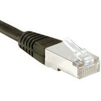 Netwerkkabel budget RJ45 CAT 6 F/UTP zwart 50 m