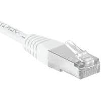 Netwerkkabel DEXLAN RJ45 CAT 6A F/UTP wit 25 M