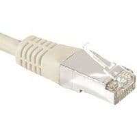 Netwerkkabel DEXLAN RJ45 CAT 6A F/UTP grijs 1.5 M