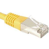 Netwerkkabel DEXLAN RJ45 CAT 6A F/UTP geel 20 M