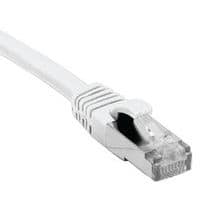 Netwerkkabel RJ45 CAT 6A F/UTP LSOH SNG wit 0.15 M