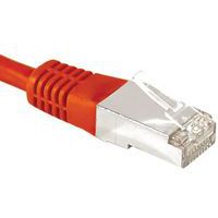 Netwerkkabel DEXLAN RJ45 CAT 6A F/UTP rood 0.15 M