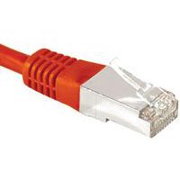 Netwerkkabel DEXLAN RJ45 CAT 6A F/UTP rood 3 M