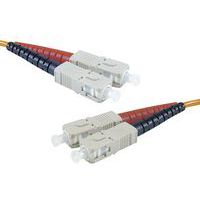 Draadbrug optisch Duplex 2 mm OM1 SC-UPC/SC-UPC oranje 3 m