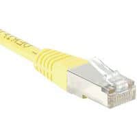 Netwerkkabel RJ45 CAT 5e F/UTP geel 0.3 m