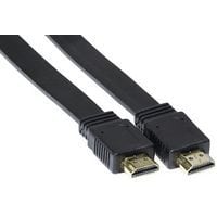 Kabel Highspeed HDMI A/A Plat zwart 3 m