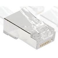 Connector CAT 6 8P8C RJ45 UTP voor eenaderig kabel