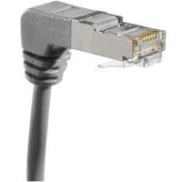 Netwerkkabel RJ45 CAT 6 S/FTP gebogen grijs 2 m