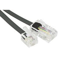 Telefoonsnoer RJ11 naar RJ45 zwart - 7 m