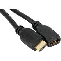 Verlengkabel HDMI highspeed - 1 mtr