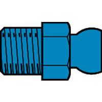 schroefkoppelingen 1/4 BSPT (gas)