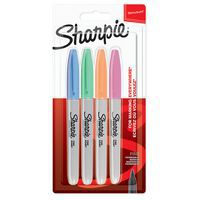 Set van 4 permanente markeerstiften Sharpie Fine - Diverse pasteltinten - Sharpie®