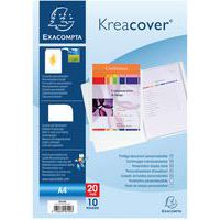 Showalbum kreacover® pp vast rug 10 tassen 20 zichten A4 - Exacompta